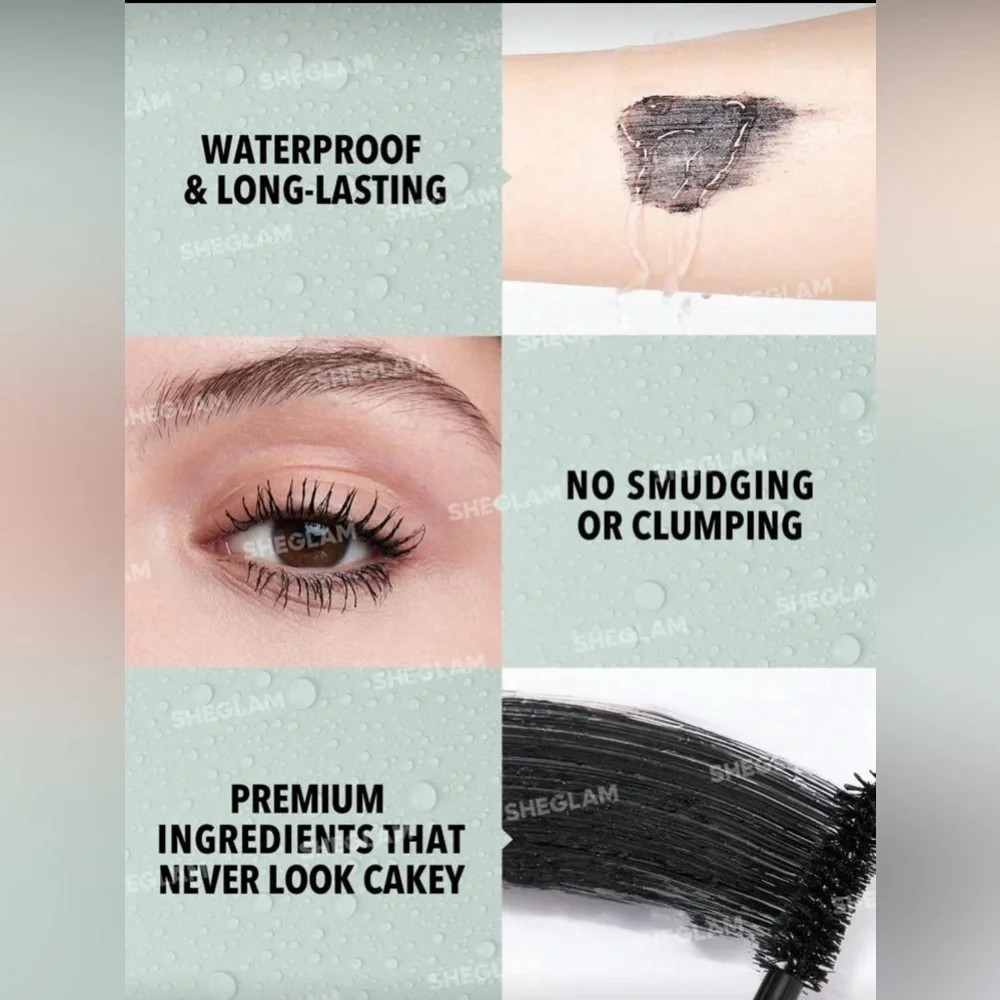 SHEGLAM All-In-One Volume & Length Mascara Waterproof Black
